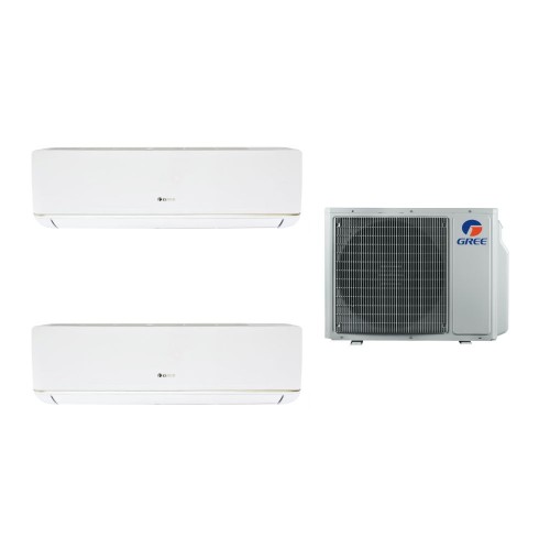 Aparat de aer conditionat multisplit Gree cu doua unitati interne Bora A5 9000 BTU