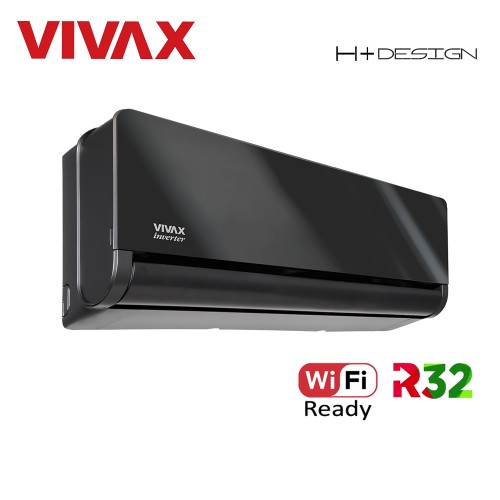 Unitate interna aer conditionat tip split de perete VIVAX ACP-18CH50AEHI GREY MIRROR Inverter 18000 BTU
